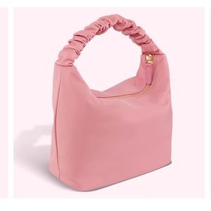 NWT Stoney Clover Lane nylon scrunch handle bag Mauve